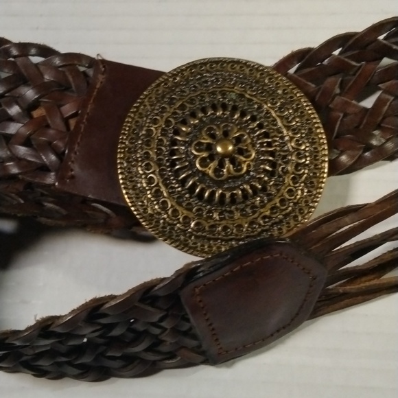 Plus size leather belt - Picture 2 of 7